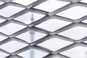 Expanded Metal Mesh Panels.